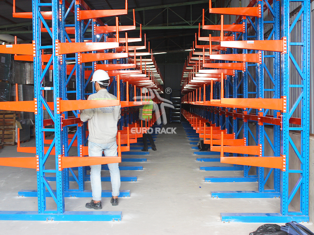 Cantilever racking Project at Tan Binh, HCMC, VietNam