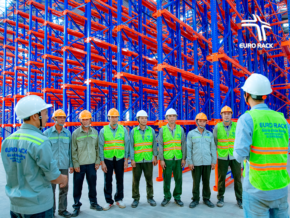 Drive In pallet racking Project at Thanh Hoa Province, VietNam