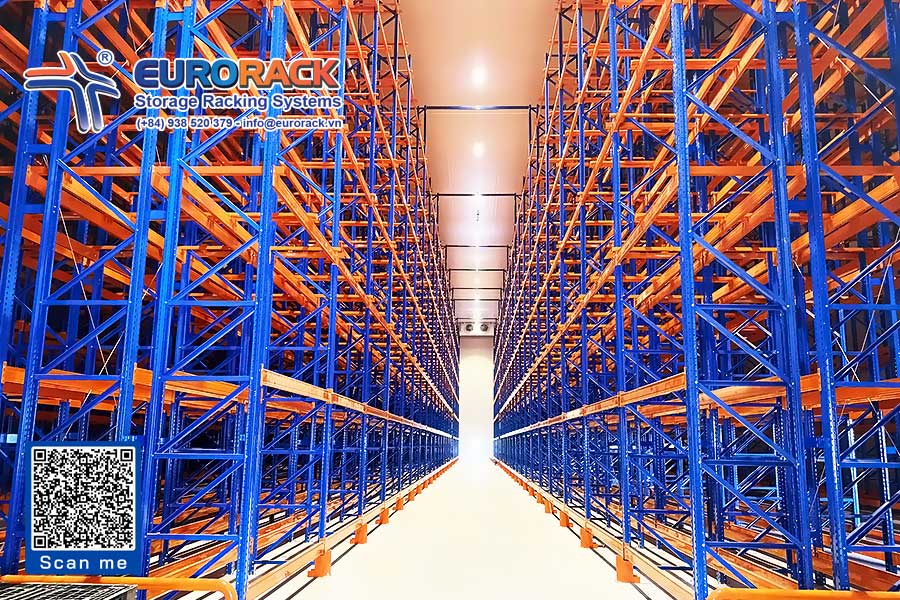 Eurorack storage racking optimal warehouse space