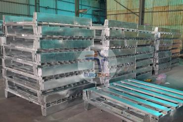 Types of steel pallets in industry